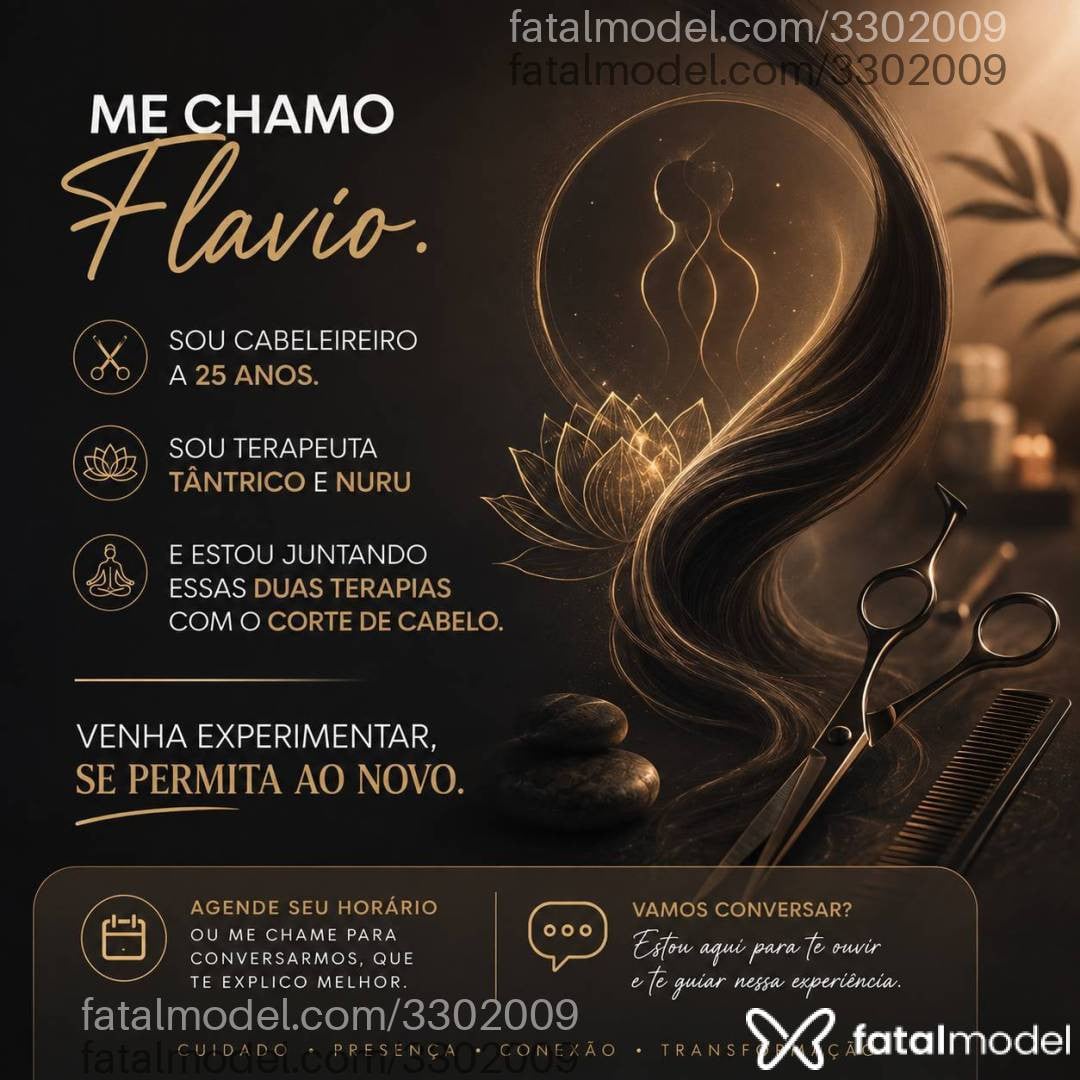 Acompanhante homem com cabelo castanho de olhos mel - Flávio Castro Acompanhante homem com cabelo castanho de olhos mel - Flávio Castro