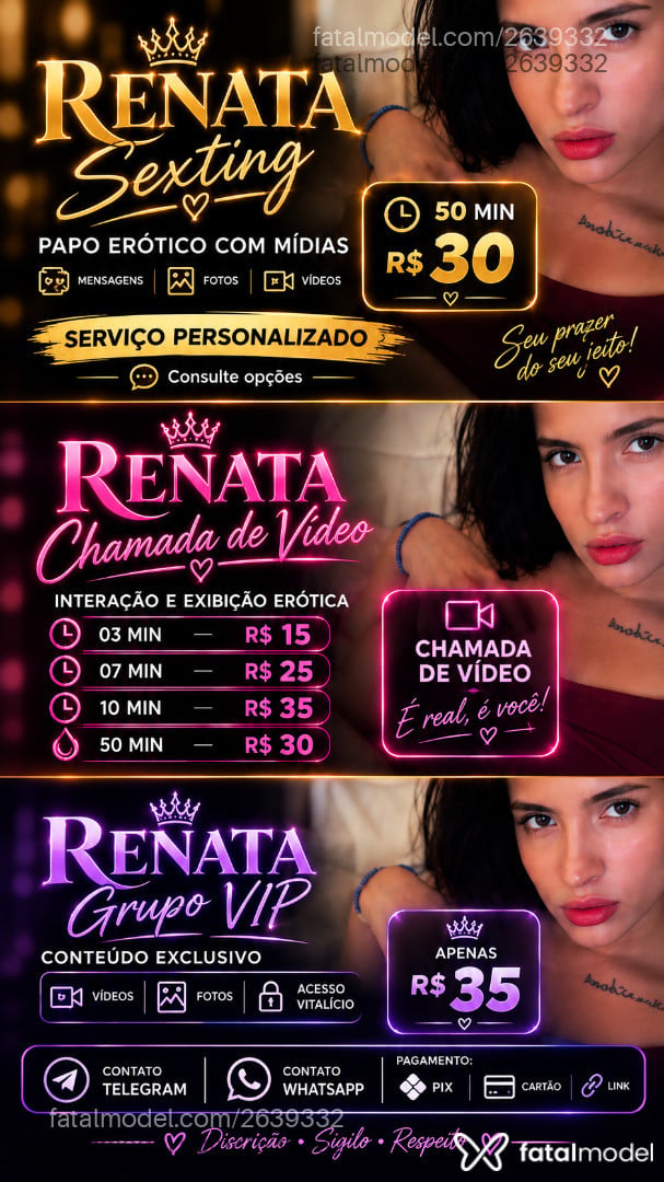 Acompanhante mulher trans morena (o) de olhos castanhos - Renata