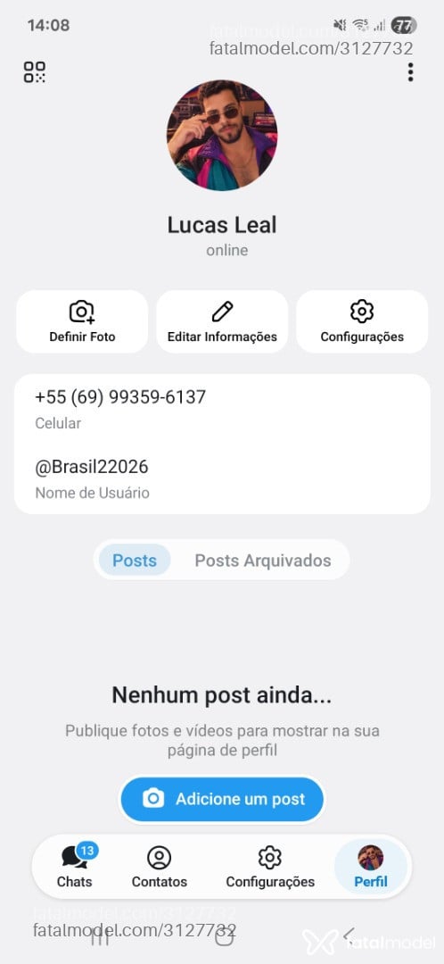 Acompanhante homem com cabelo castanho de olhos castanhos - Sebastian