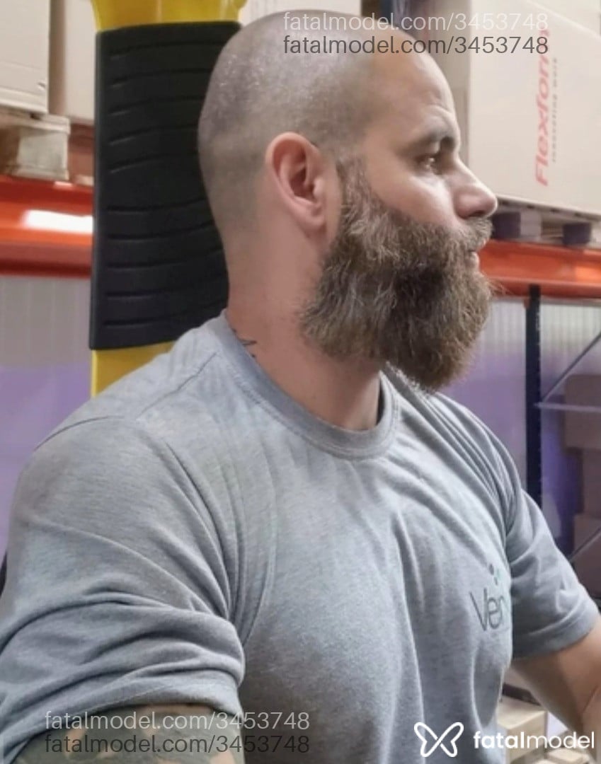 Acompanhante homem com cabelo grisalho de olhos castanhos - Vinking