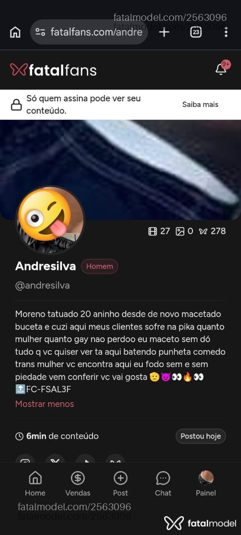 Acompanhante homem morena (o) de olhos castanhos - Diego Rodrigues