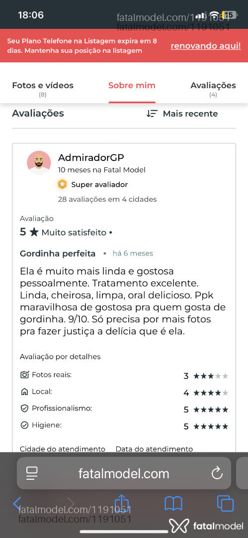Acompanhante mulher com cabelo castanho de olhos castanhos - Luara