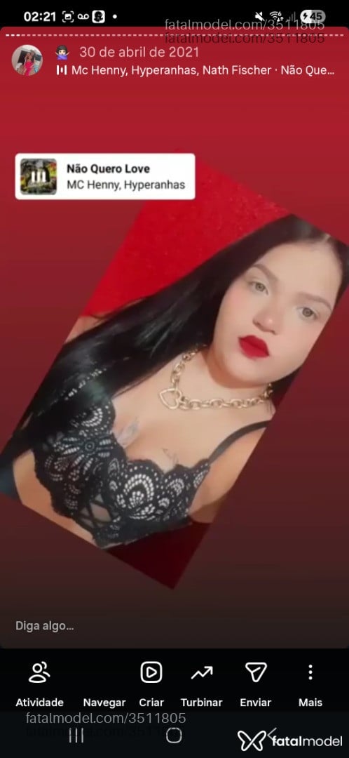 Acompanhante mulher morena (o) de olhos castanhos - Ennayra