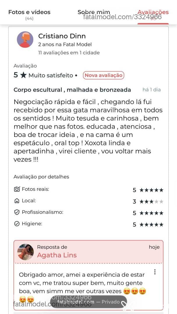 Acompanhante mulher com cabelo castanho de olhos castanhos - Agatha Lins Acompanhante mulher com cabelo castanho de olhos castanhos - Agatha Lins