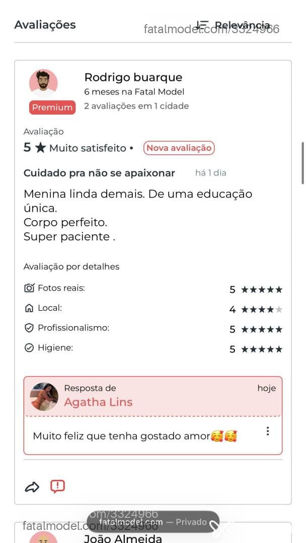 Acompanhante mulher com cabelo castanho de olhos castanhos em Petrópolis - Agatha Lins