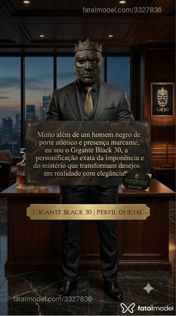 Acompanhante homem morena (o) de olhos castanhos em Rio de Janeiro - Gigante Black