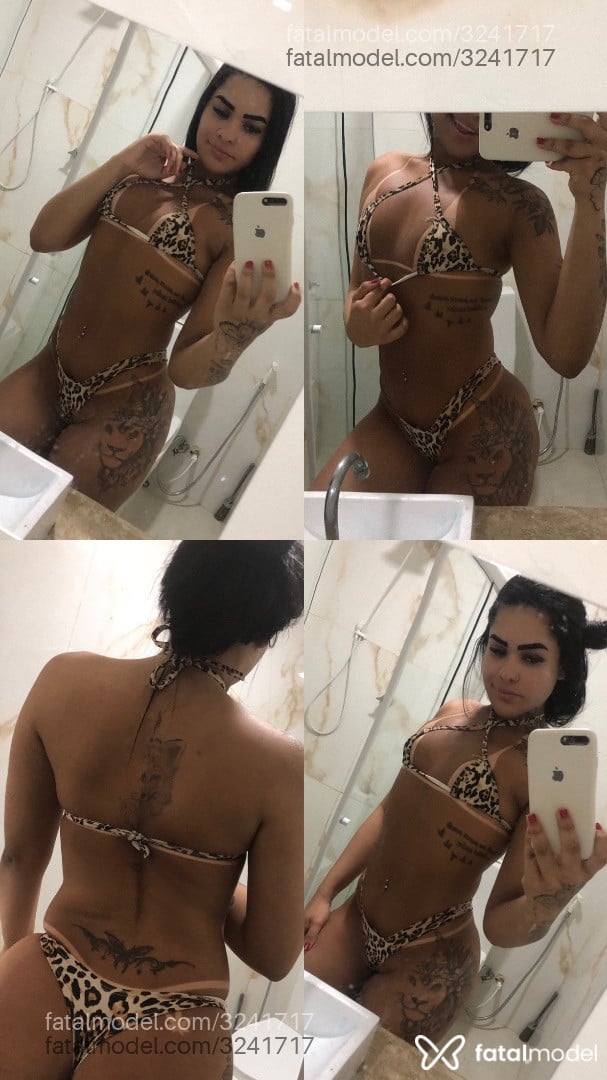 Acompanhante mulher trans morena (o) de olhos pretos - Luana