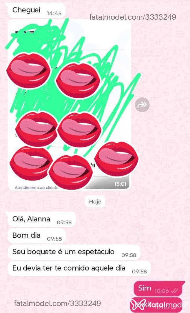 Acompanhante mulher com cabelo castanho de olhos mel - Alanna