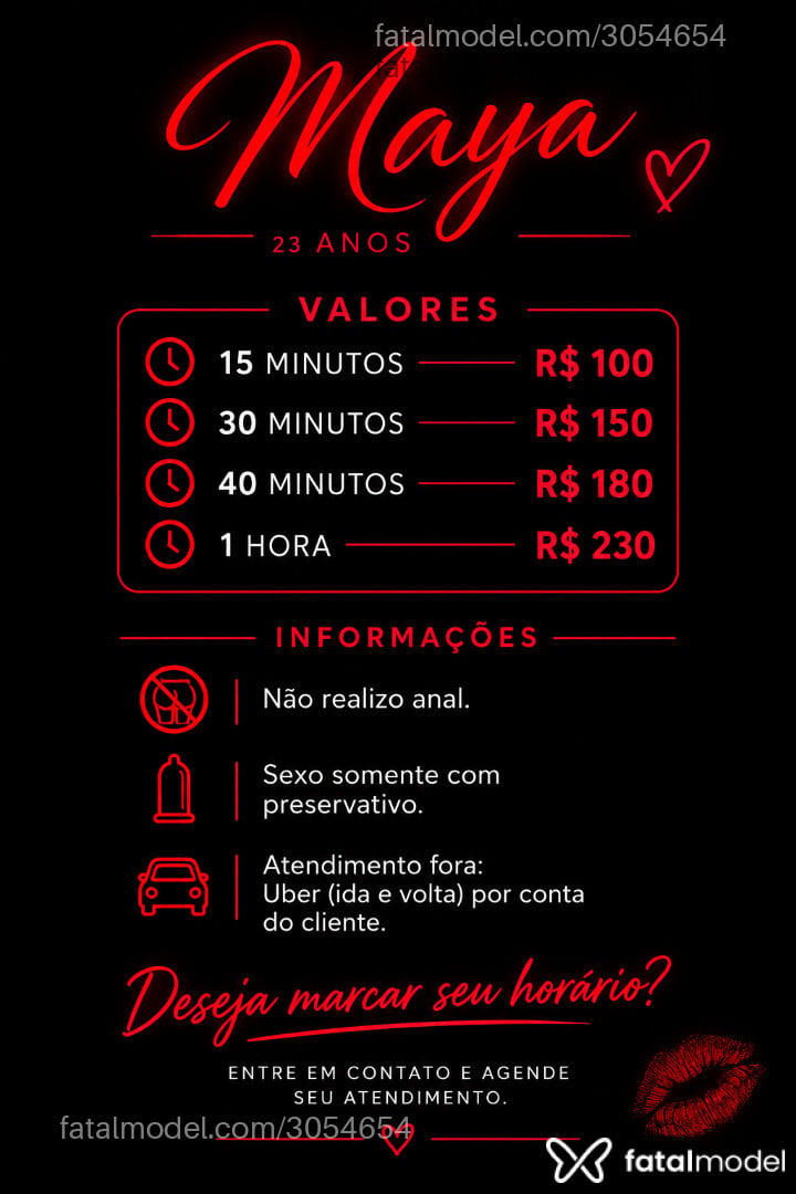 Acompanhante mulher com cabelo castanho de olhos pretos - Maya