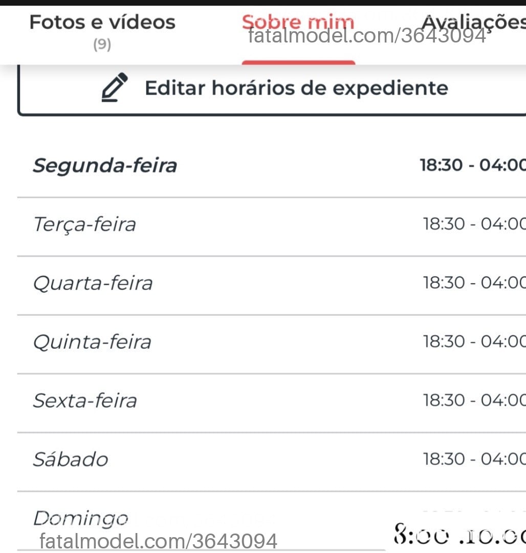 Acompanhante mulher morena (o) de olhos castanhos - Roberta