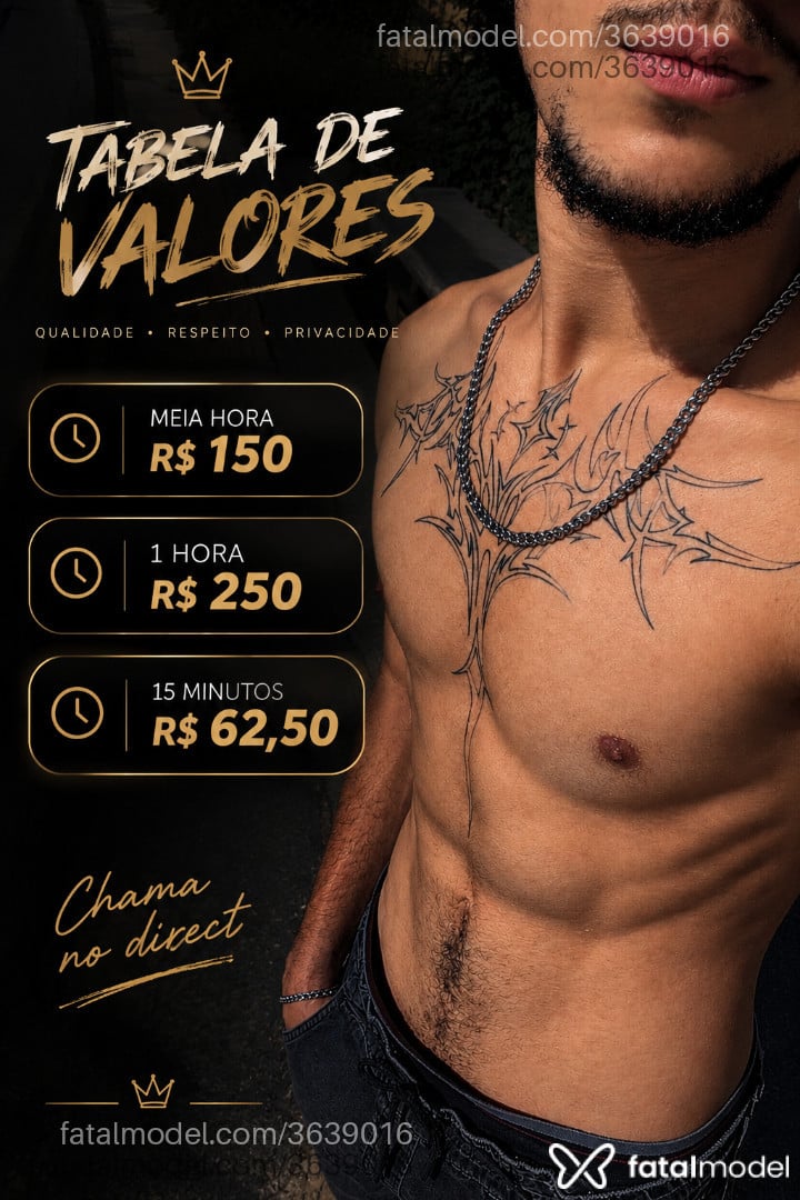 Acompanhante homem com cabelo castanho de olhos castanhos - Dylan Ernandes