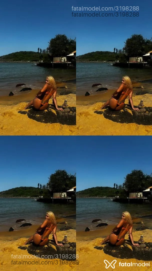 Acompanhante mulher loira (o) de olhos castanhos - Sasha