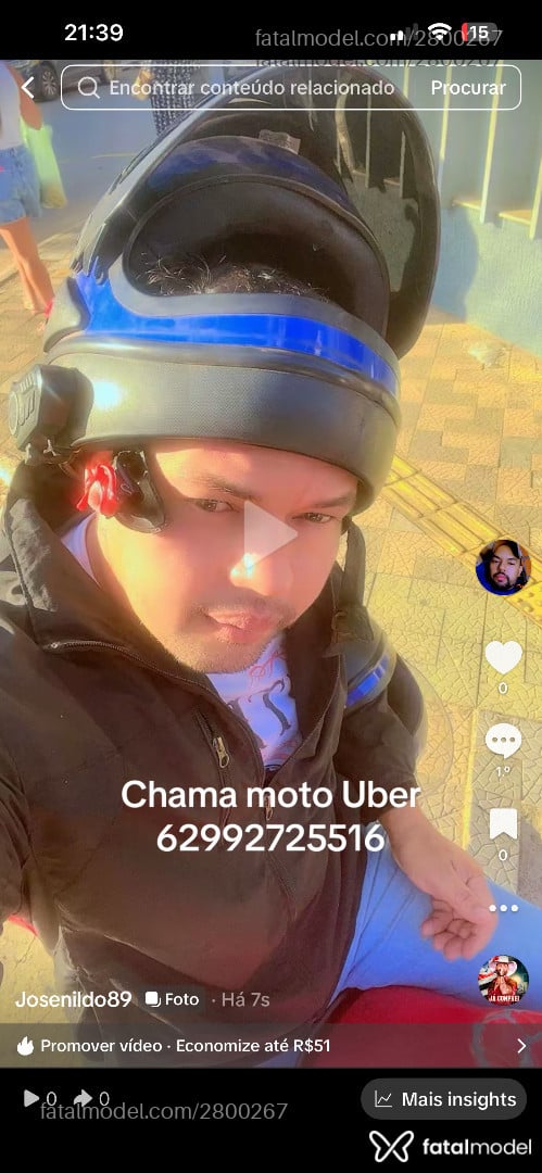 Acompanhante homem com cabelo castanho de olhos castanhos - Nildo
