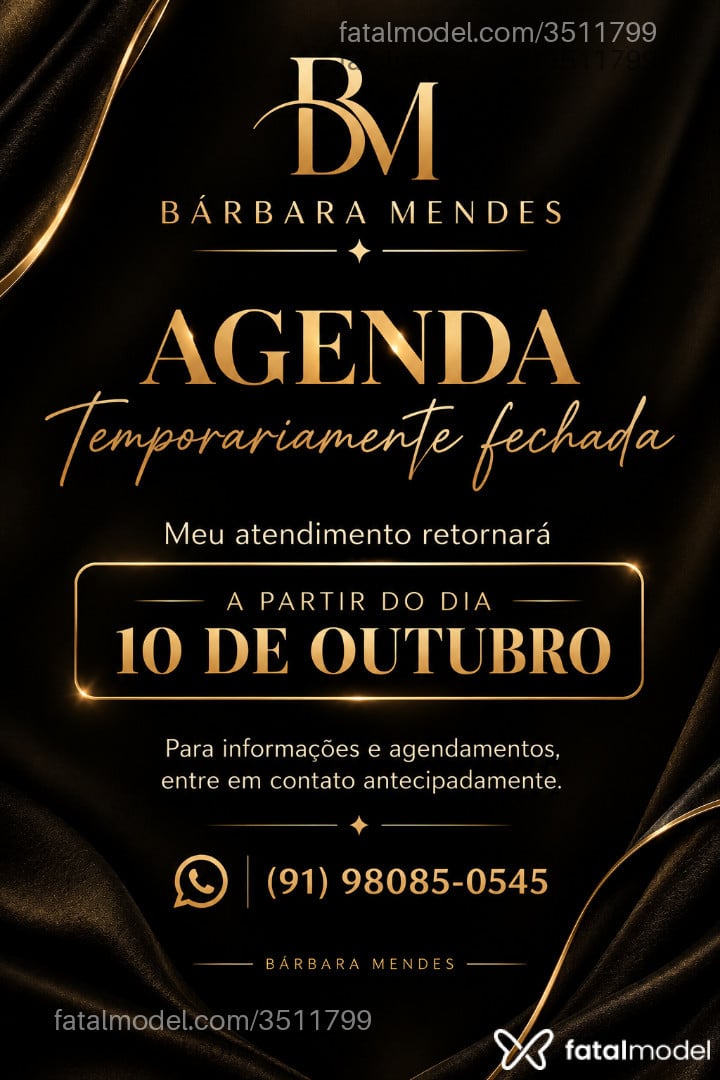 Acompanhante mulher morena (o) de olhos castanhos - Bárbara Mendes