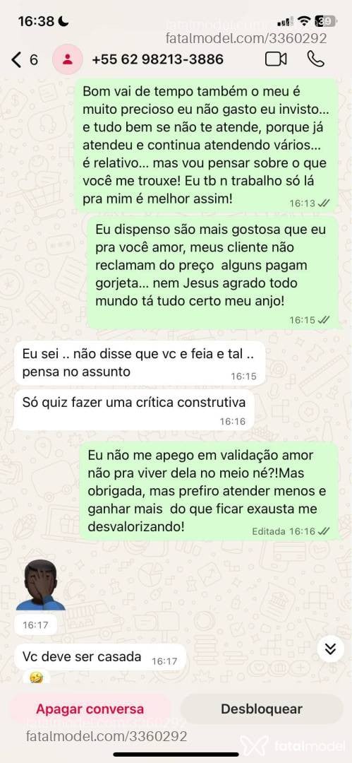 Acompanhante mulher morena (o) de olhos castanhos em Virtual - Bruna
