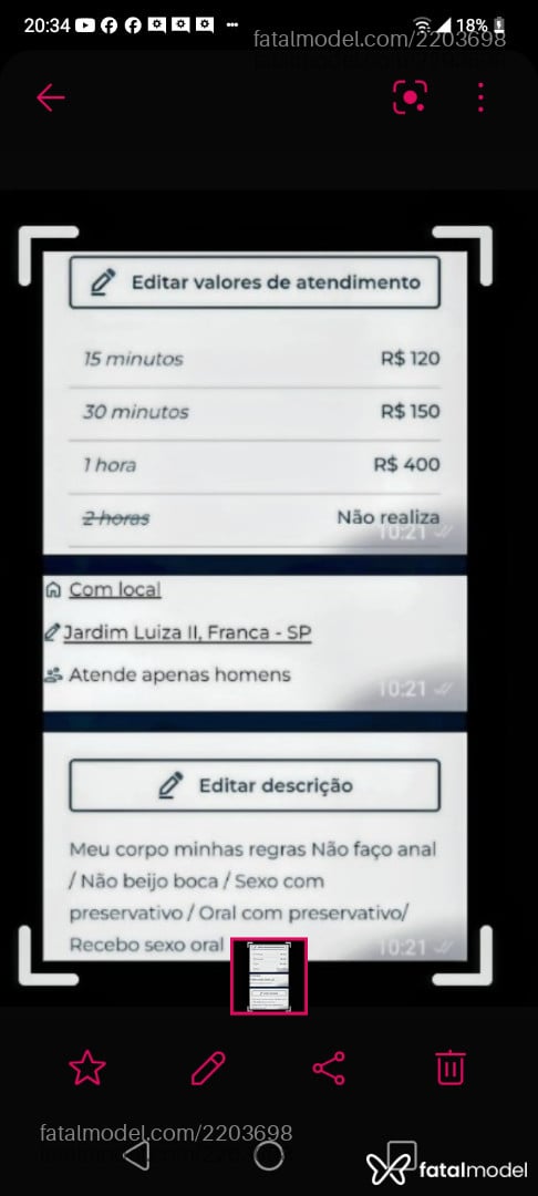 Acompanhante mulher morena (o) de olhos pretos - Biancca Miller