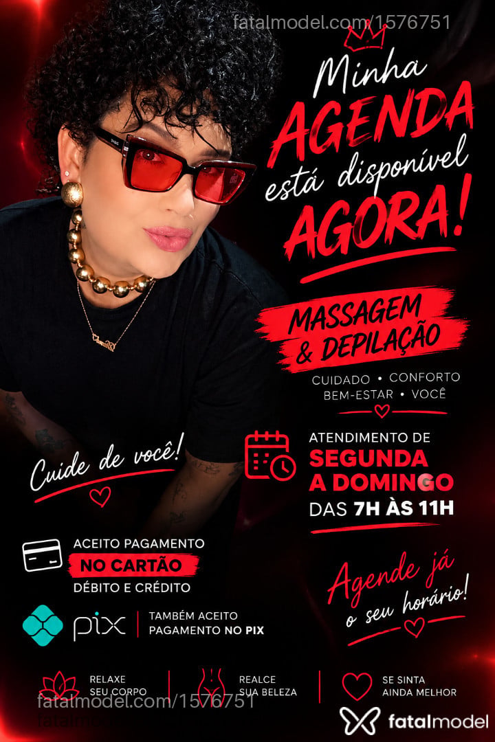 Acompanhante mulher trans morena (o) de olhos verdes - Dianna