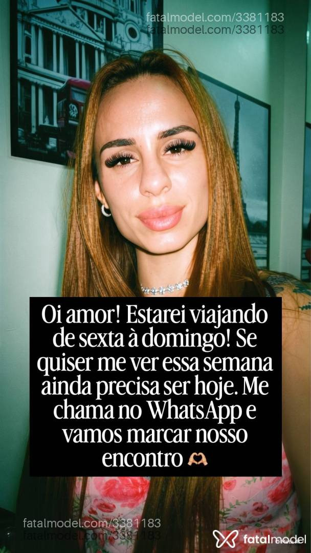 Acompanhante mulher ruiva (o) de olhos castanhos - Cecília Bellini