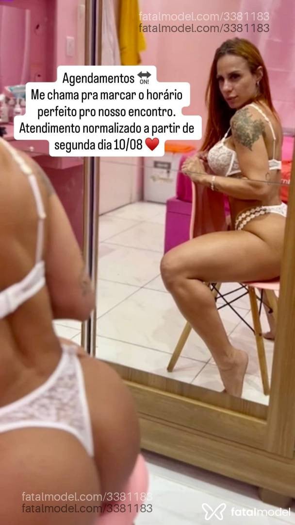 Acompanhante mulher ruiva (o) de olhos castanhos - Cecília