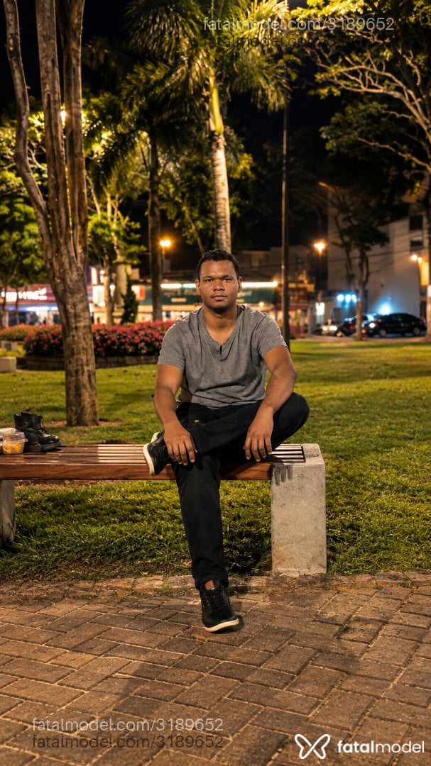 Acompanhante homem morena (o) de olhos castanhos - Bruno Santos