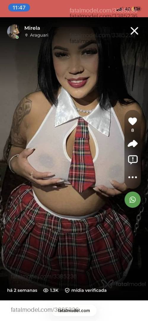 Acompanhante mulher morena (o) de olhos pretos - Thalita