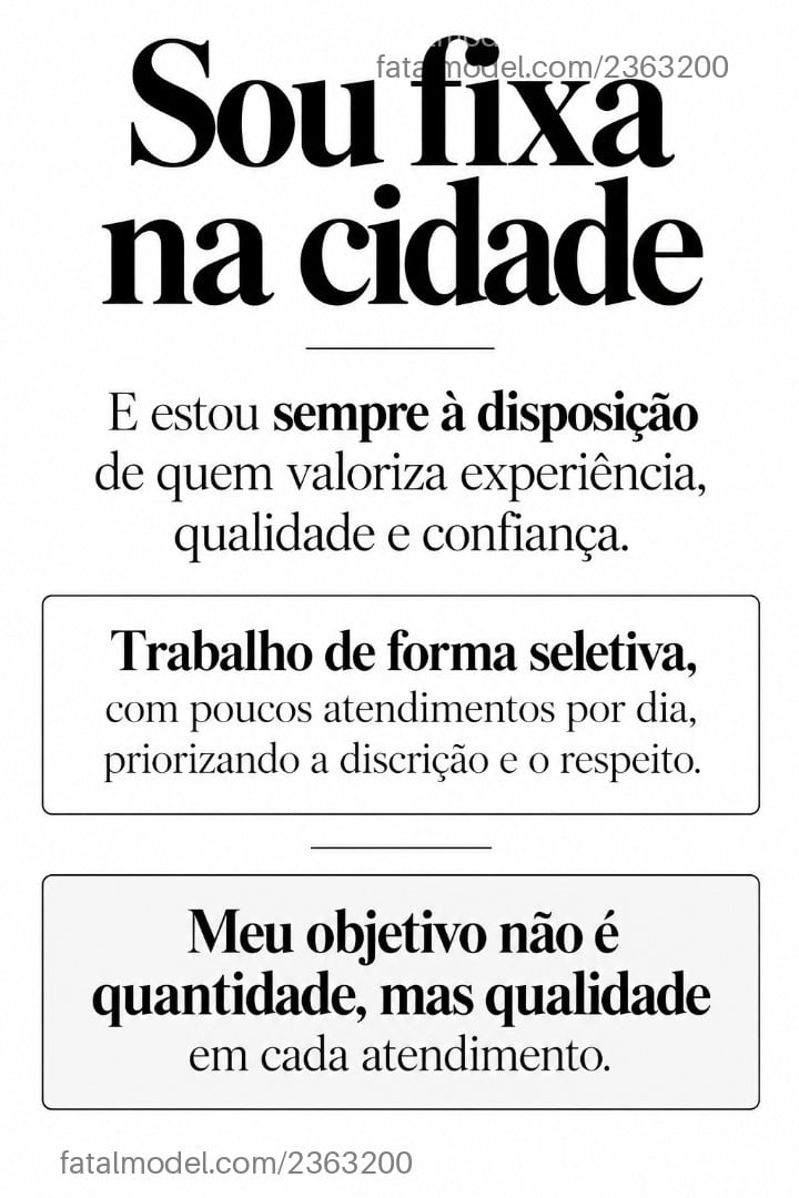 Acompanhante mulher morena (o) de olhos castanhos - Ravenne Noir