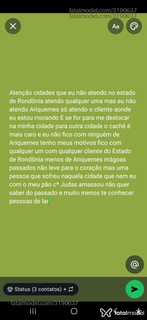 Acompanhante homem ruiva (o) de olhos pretos - Cajado Acompanhante homem ruiva (o) de olhos pretos - Cajado