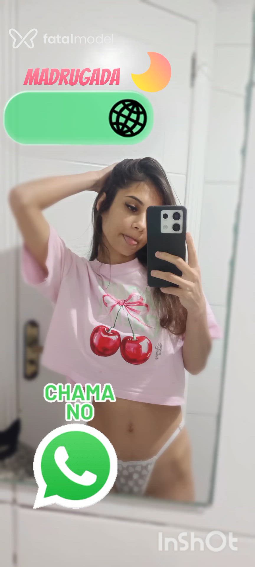 Acompanhante mulher morena (o) de olhos castanhos - Dahiah