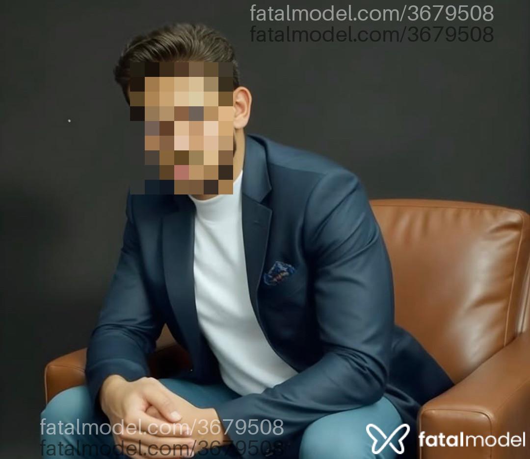 Acompanhante homem com cabelo castanho de olhos castanhos - Raphael Kronos