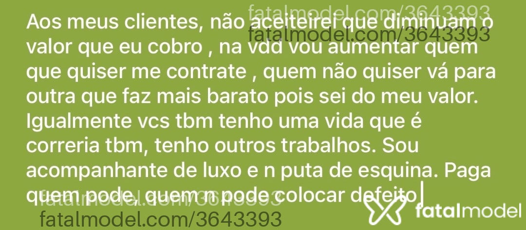 Acompanhante mulher morena (o) de olhos castanhos - Amanda