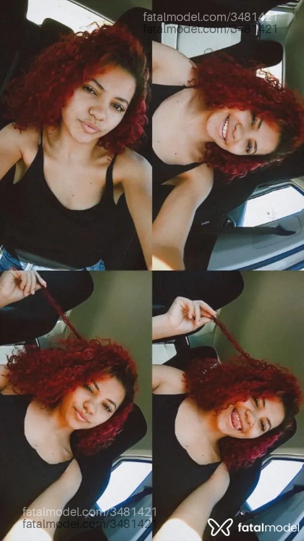 Acompanhante mulher com cabelo colorido de olhos castanhos - Franzinha