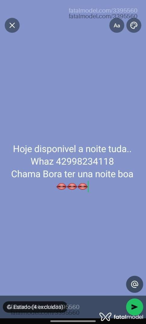 Acompanhante mulher morena (o) de olhos mel em Guarapuava - Safiro