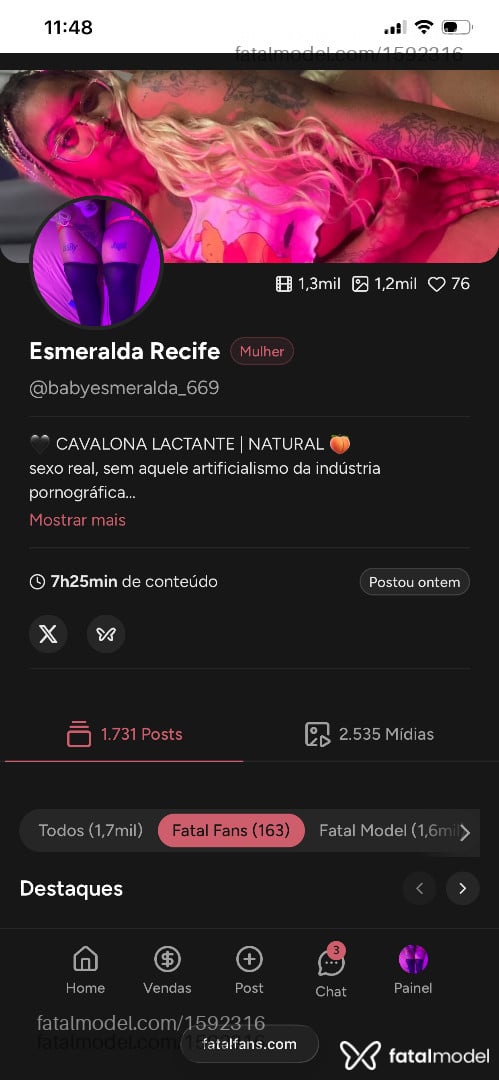 Acompanhante mulher morena (o) de olhos pretos - Esmeralda Recife