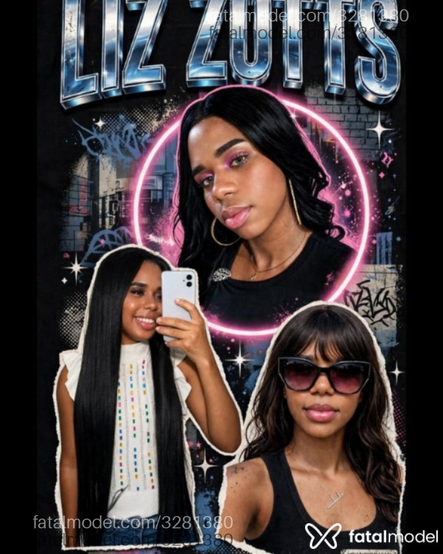 Acompanhante mulher trans morena (o) de olhos pretos - Liz Zotts