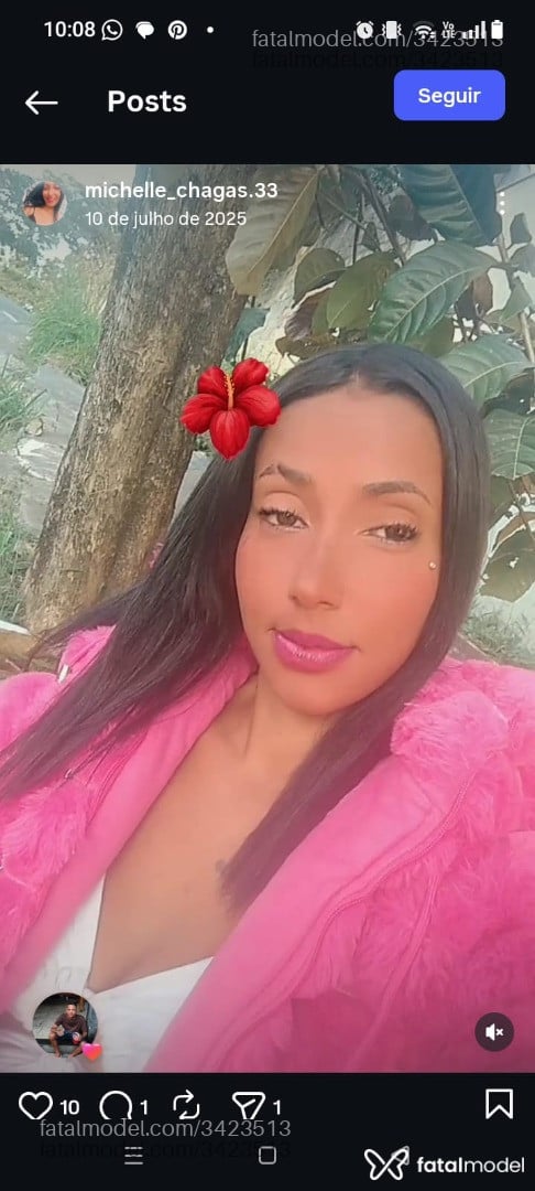 Acompanhante mulher morena (o) de olhos pretos - Rafaella
