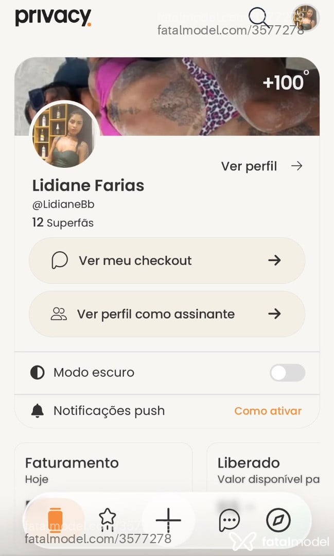 Acompanhante mulher morena (o) de olhos castanhos - Lidiane Farias