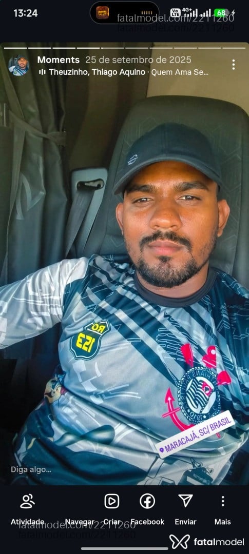 Acompanhante homem morena (o) de olhos pretos - Martins