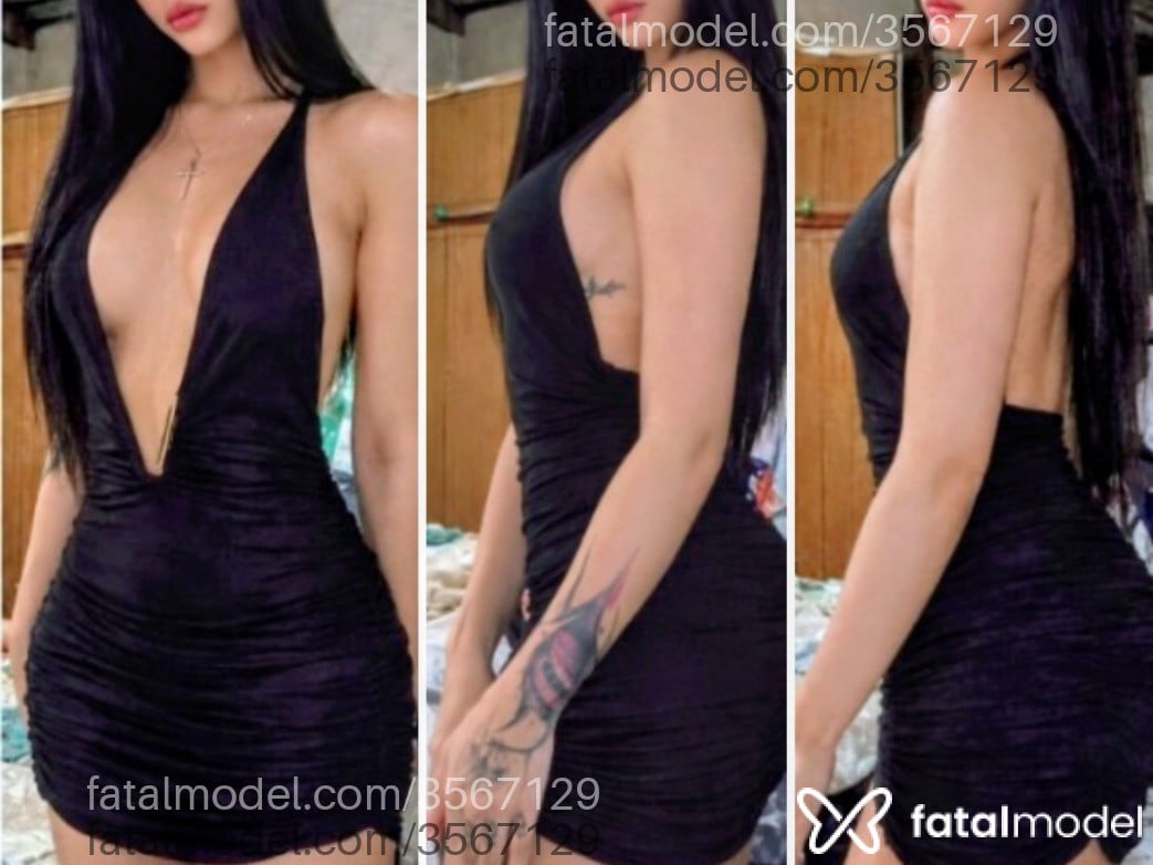 Acompanhante mulher morena (o) de olhos pretos - Alessyx Zvla