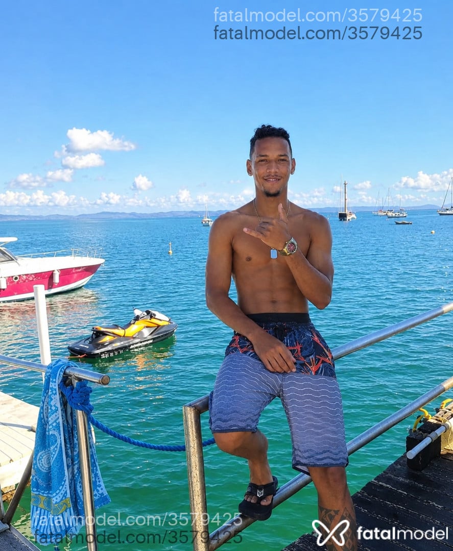 Acompanhante homem morena (o) de olhos castanhos - Gbrss