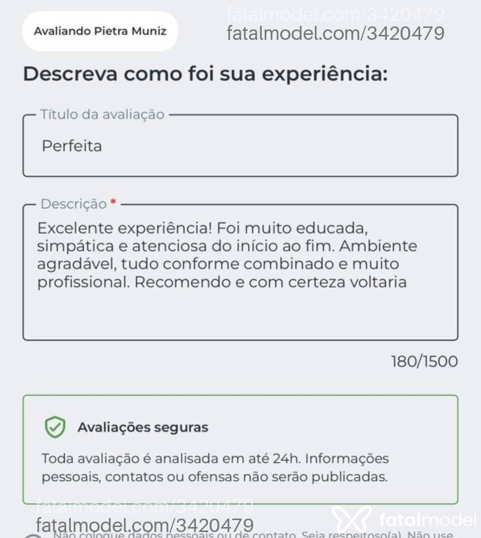 Acompanhante mulher morena (o) de olhos castanhos - Pietra Muniz