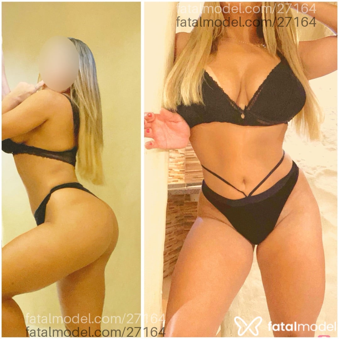 Acompanhante mulher loira (o) de olhos castanhos - Laura