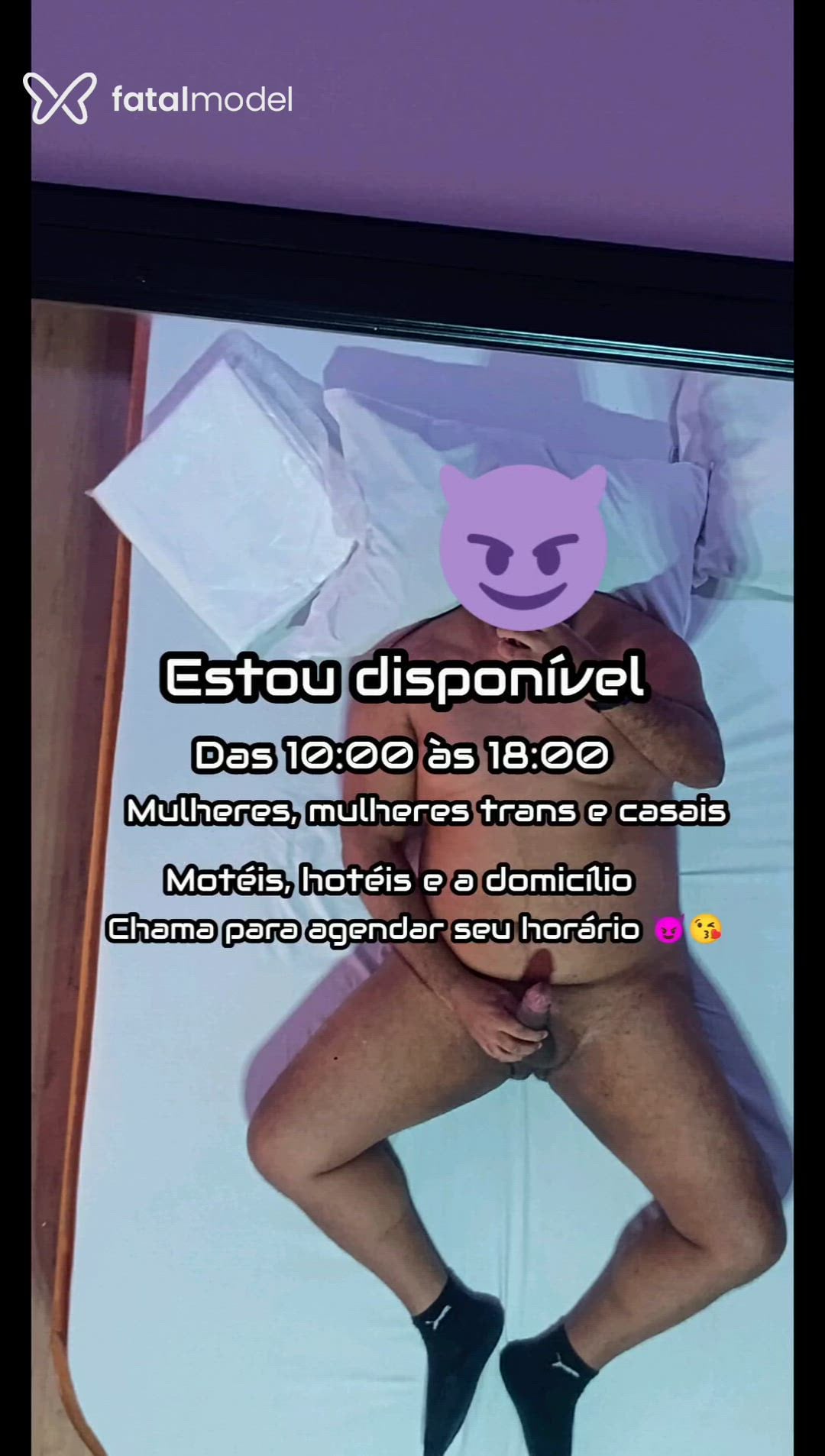 Acompanhante homem morena (o) de olhos castanhos - Gusta Acompanhante homem morena (o) de olhos castanhos - Gusta