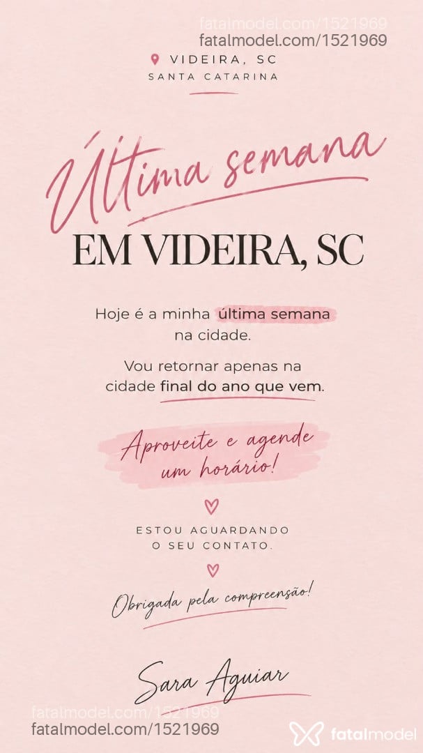 Acompanhante mulher morena (o) de olhos pretos - Sara Aguiar