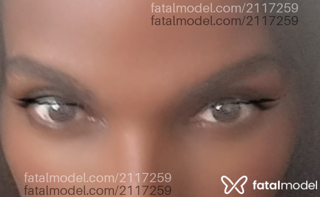 Acompanhante mulher trans com cabelo castanho de olhos pretos - Geeh Queiroz