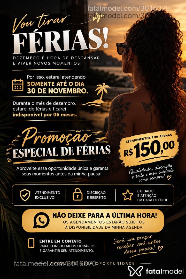 Acompanhante mulher morena (o) de olhos pretos - Taty Silva