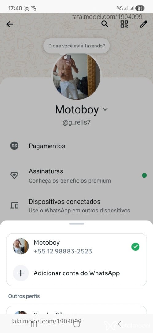 Acompanhante homem loira (o) de olhos pretos - Gabriel