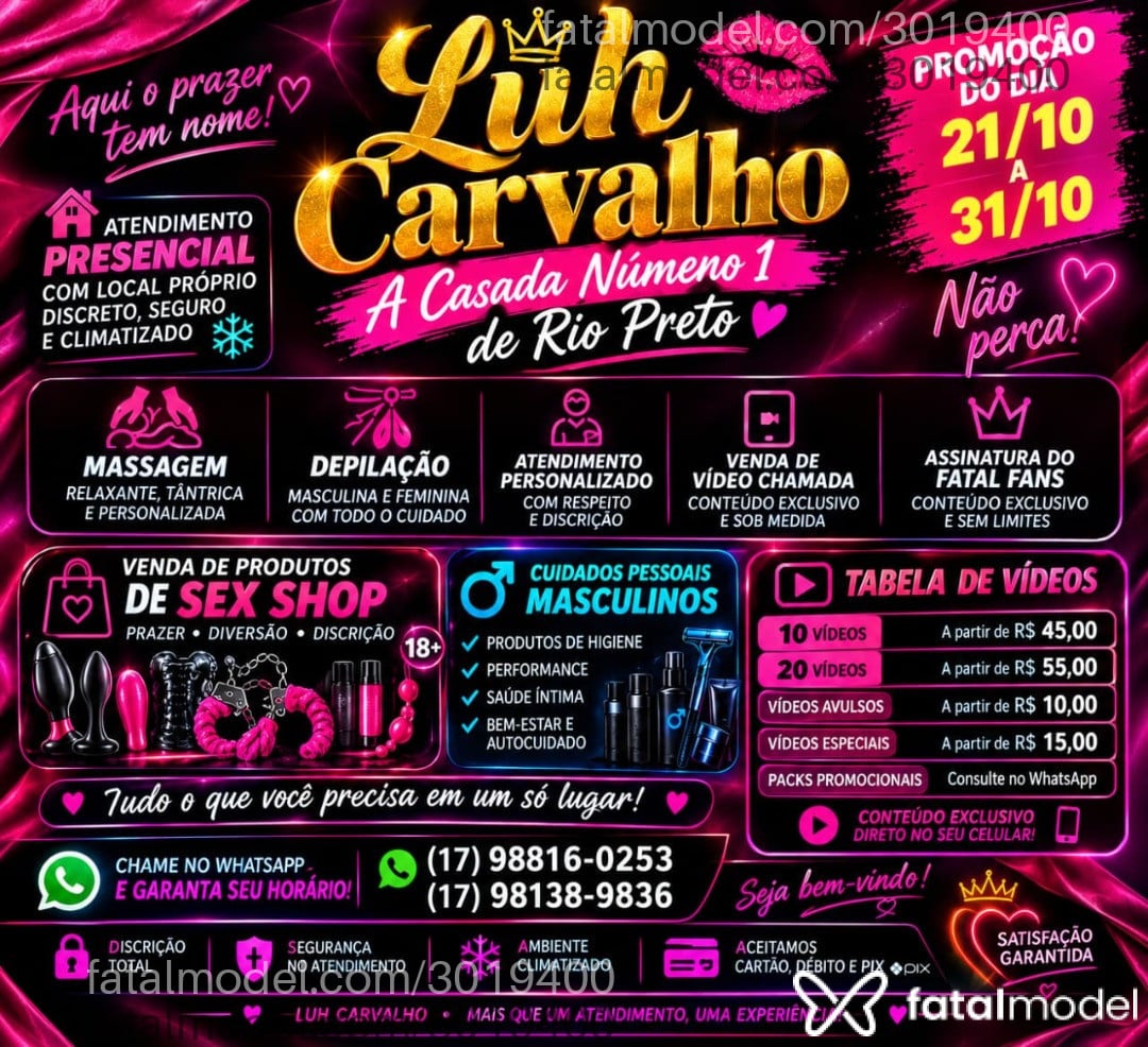 Acompanhante mulher ruiva (o) de olhos castanhos - Luh Kasada