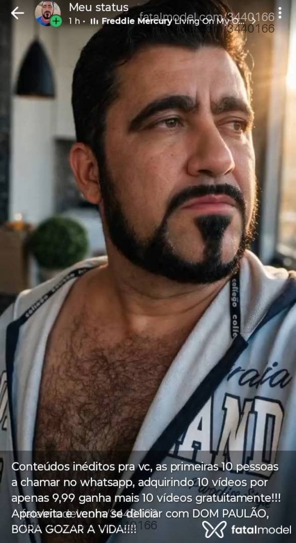 Acompanhante homem morena (o) de olhos castanhos em São Sebastião do Paraíso Acompanhante homem morena (o) de olhos castanhos em São Sebastião do Paraíso - Dom Paulão