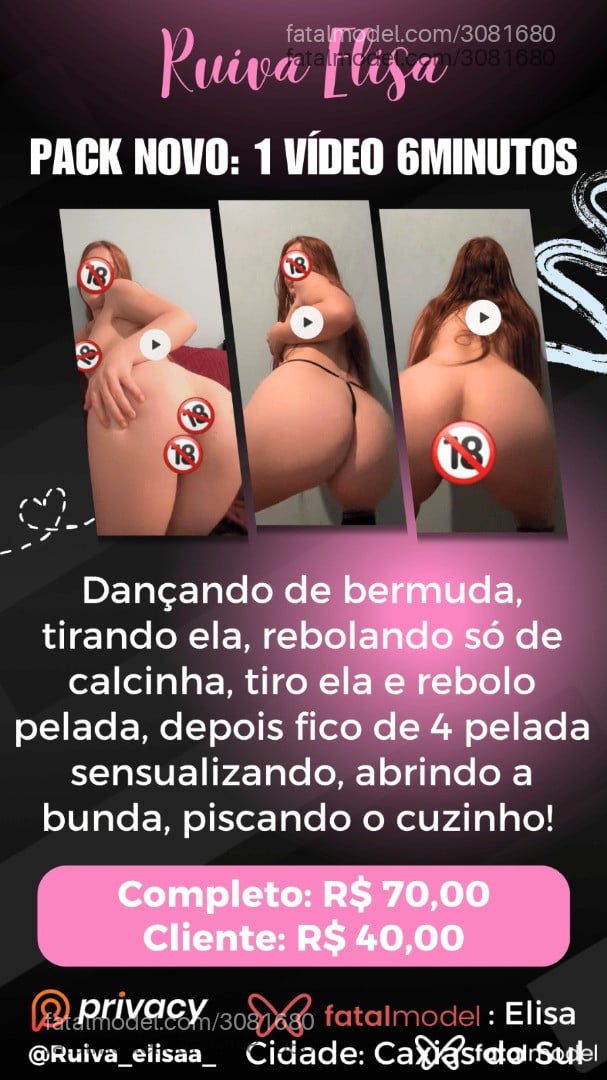 Acompanhante mulher ruiva (o) de olhos verdes - Elisa