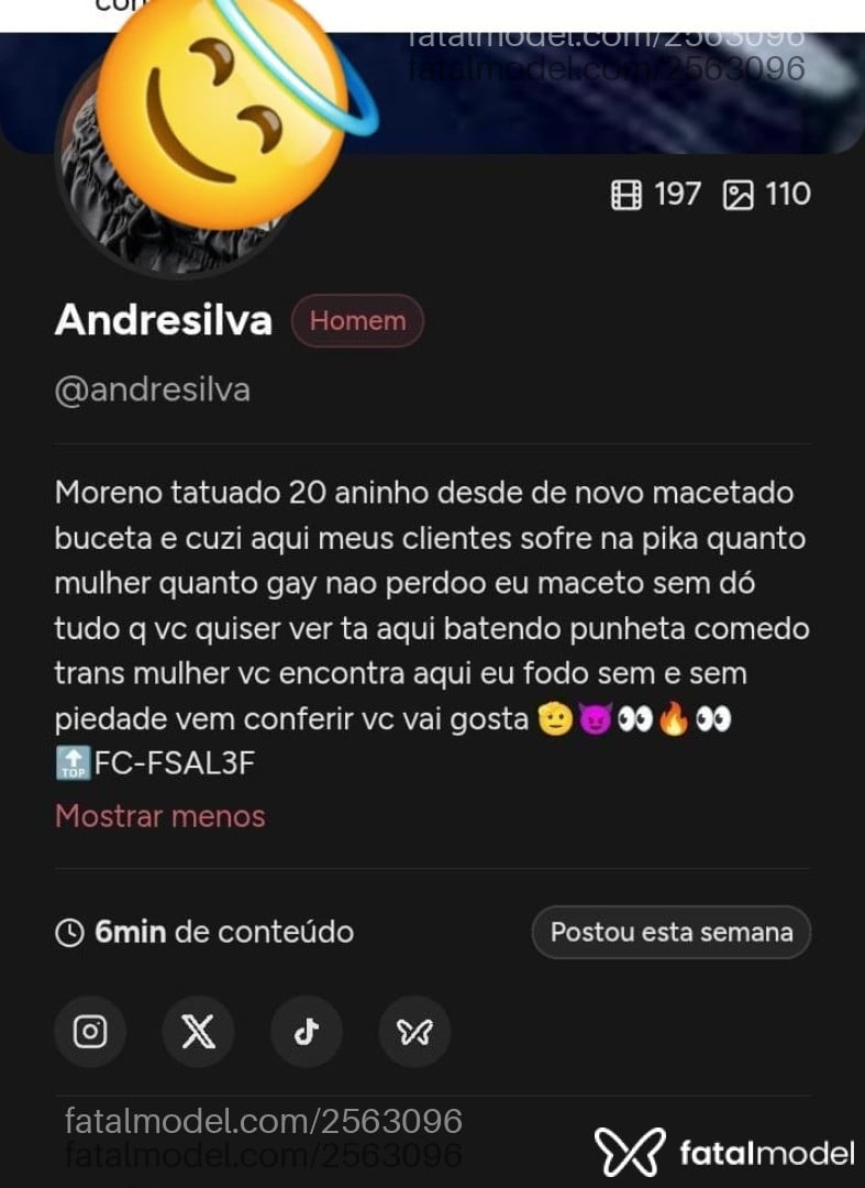 Acompanhante homem morena (o) de olhos castanhos - Diego Rodrigues
